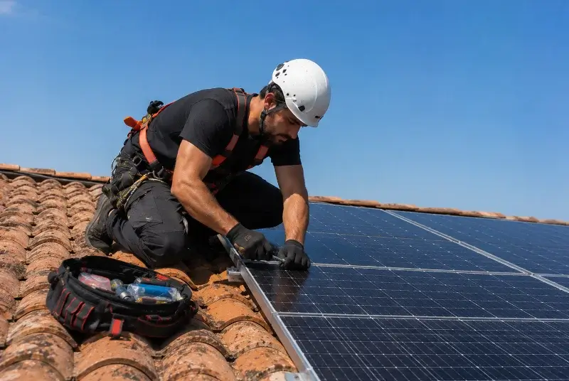 Maintenance et monitoring de panneaux solaires à Codalet